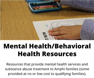 mental health resources  